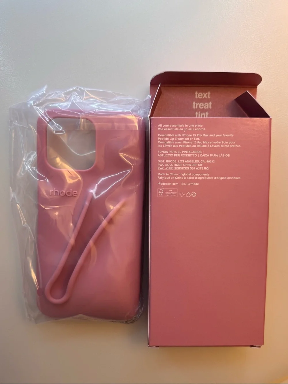 rhode iPhone case Ribbon Limited edition (iPhone 15 Pro Max) Brand new